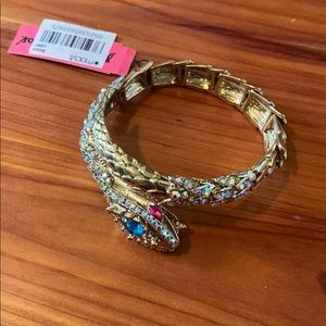 NWT Betsey Johnson snake bracelet